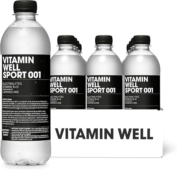 ELECTROLYTE - LEMON & LIME<BR>(CASE OF 12)