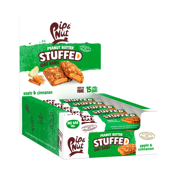 PEANUT BUTTER STUFFED APPLE & CINNAMON BARS<BR>(CASE OF 15)