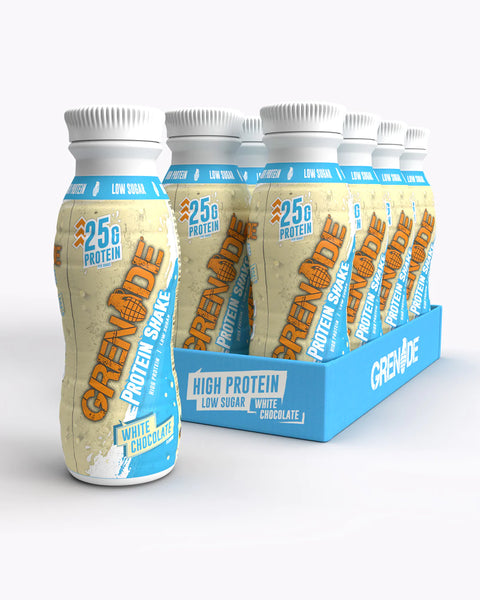 GRENADE WHITE CHOCOLATE<BR>(CASE OF 8)