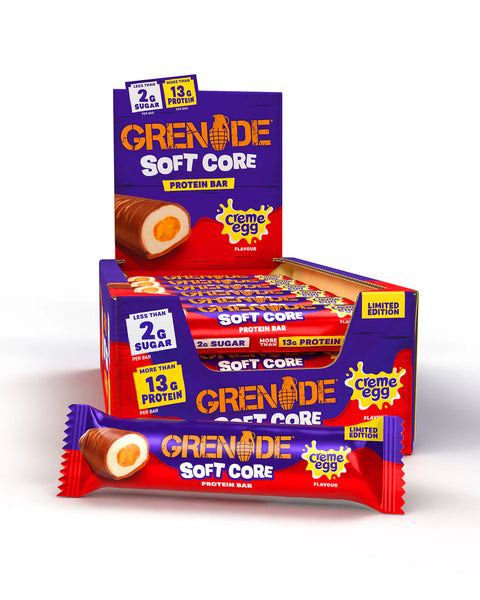 GRENADE CREME EGG<br>(CASE OF 18)<br>PRE ORDER FOR 23RD DECEMBER DELIVERY