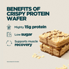 PROTEIN CRISPY WAFERS<BR>(CASE OF 10)