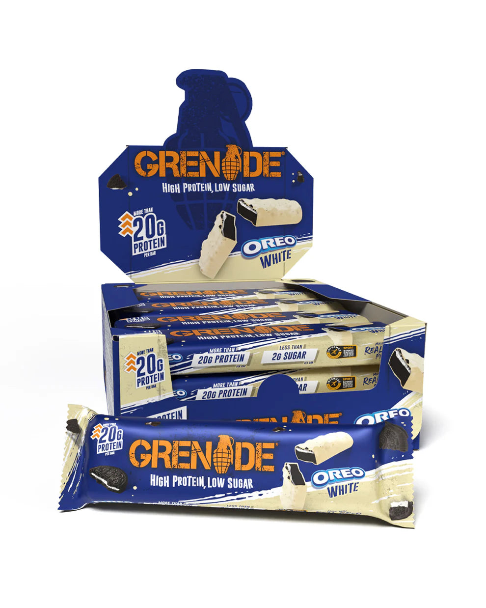 GRENADE OREO WHITE<br>(CASE OF 12)
