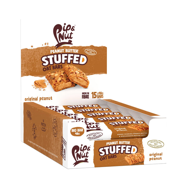 PEANUT BUTTER STUFFED OAT BARS (CASE OF 15)