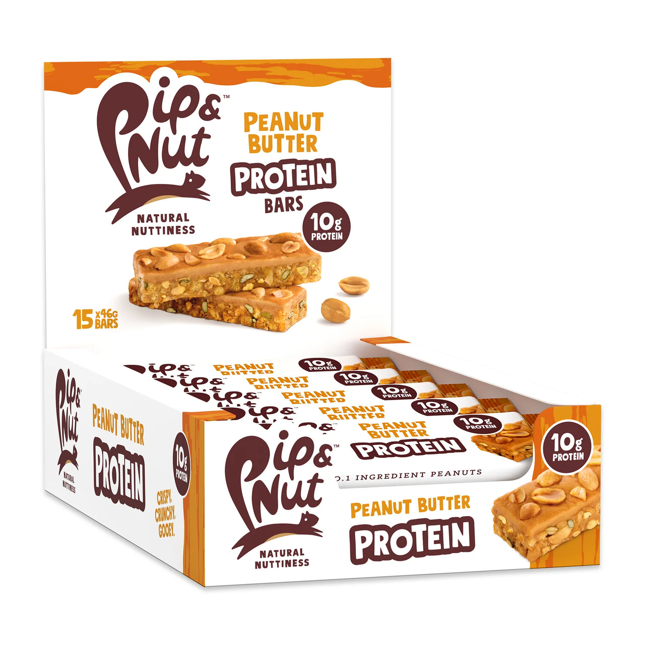PEANUT BUTTER PROTEIN BARS (CASE OF 15)