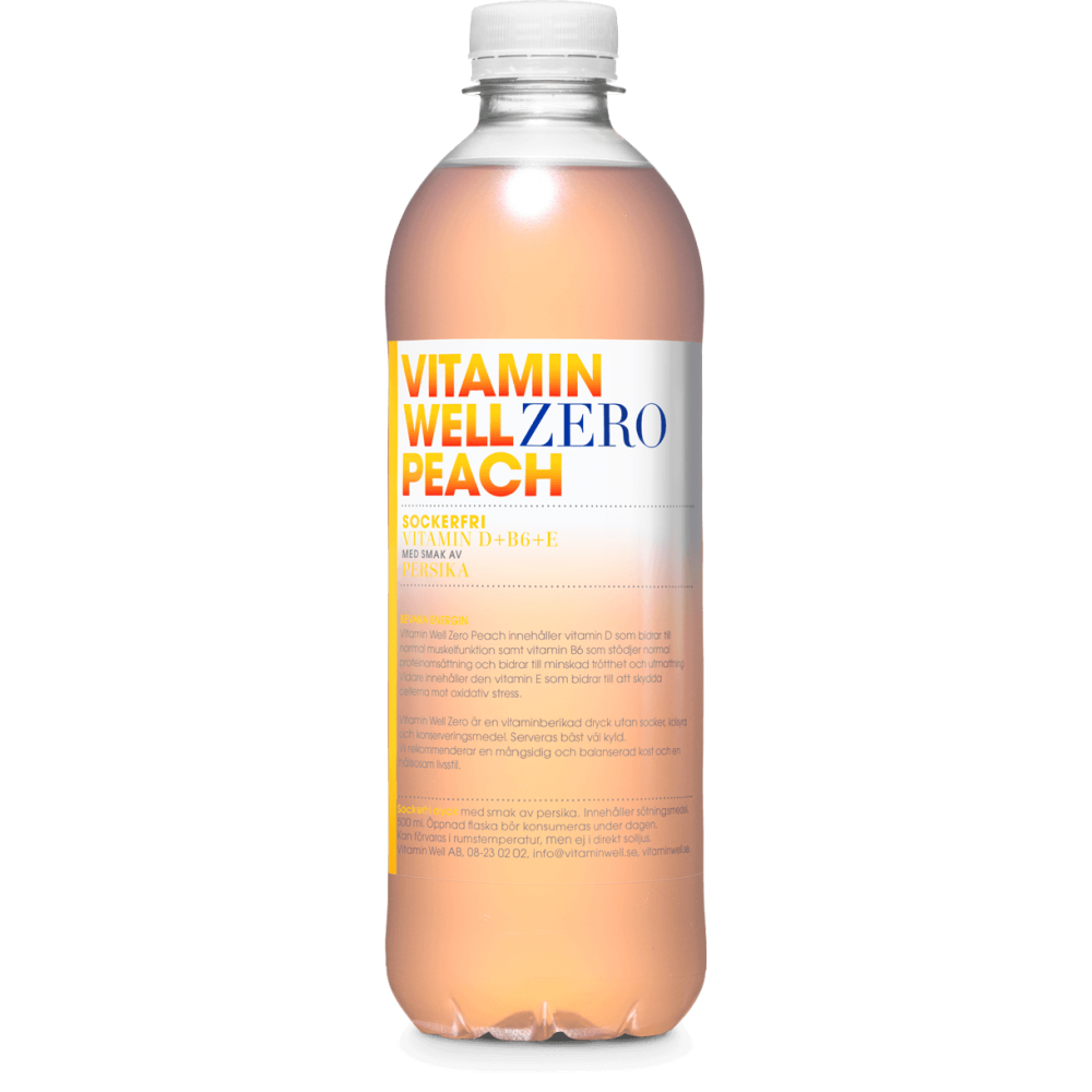 ZERO SUGAR - PEACH<BR>(CASE OF 12)