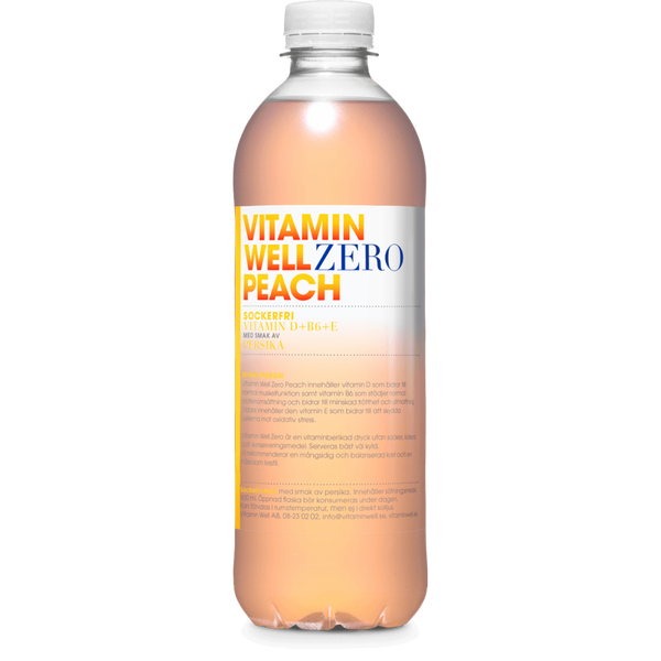 ZERO SUGAR - PEACH<BR>(CASE OF 12)