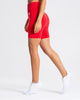 POWER SEAMLESS SHORTS | RED