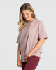 COMFORT OVERSIZED T-SHIRT | TAUPE